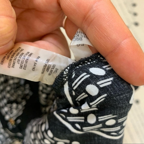 Calvin Klein Black and White Light Weight Pant - Picture 8 of 8